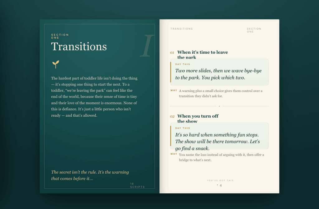The Gentle Script Library — 101 Calm Phrases for Toddler Power Struggles