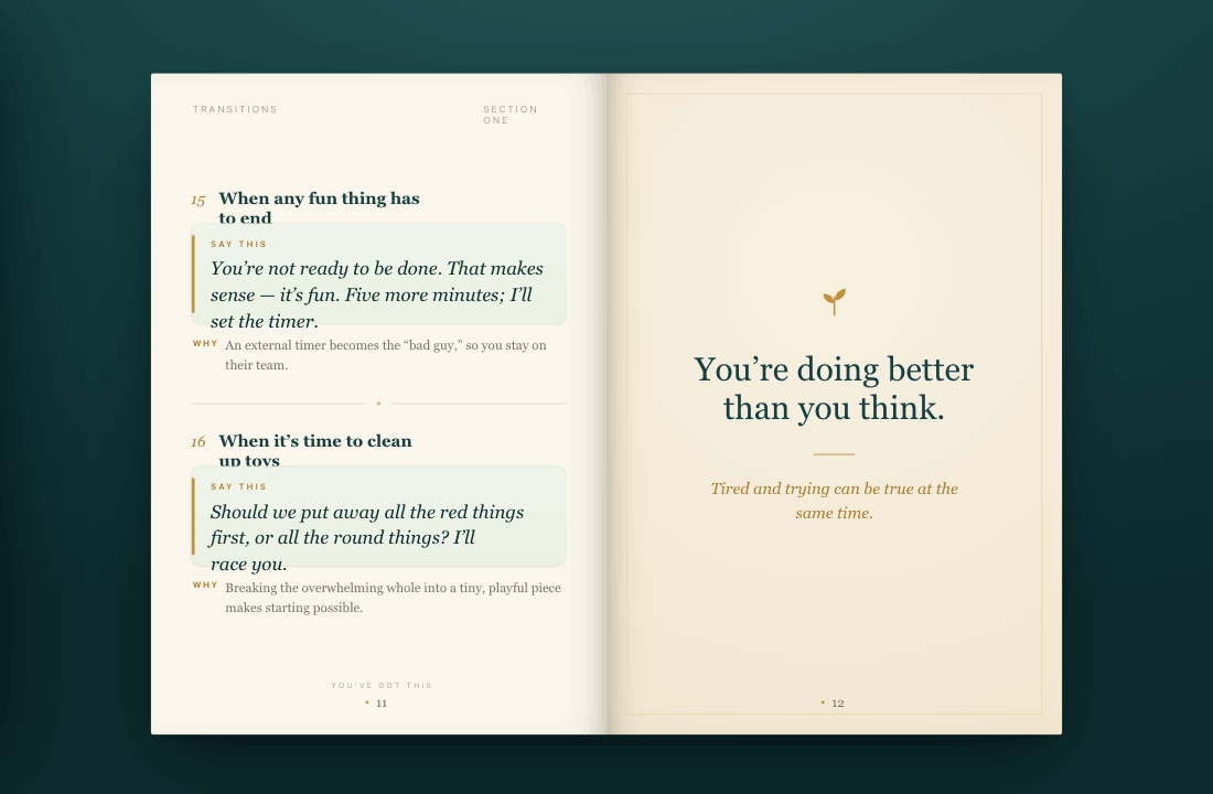 The Gentle Script Library — 101 Calm Phrases for Toddler Power Struggles