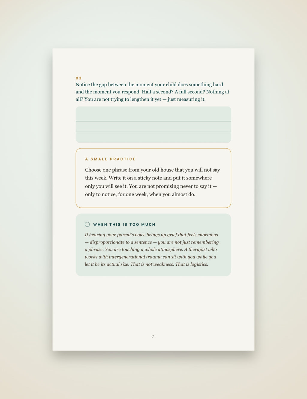 The Cycle Breakers Journal