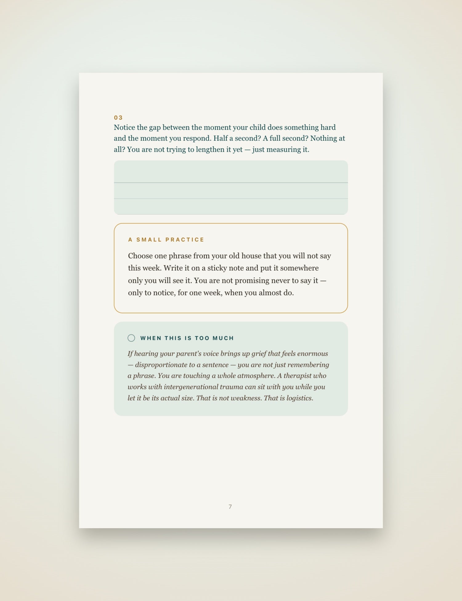 The Cycle Breakers Journal