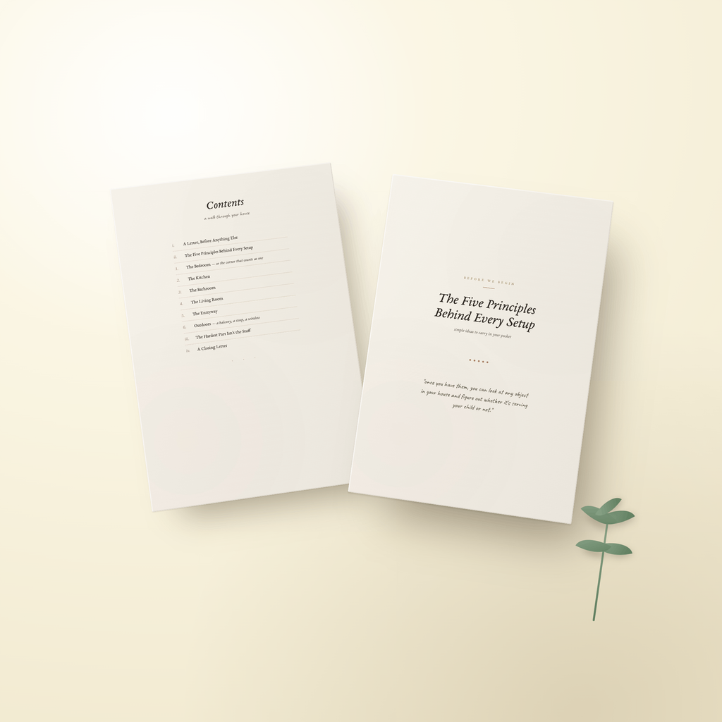 The $0 Montessori Home: Room-by-Room Setup Guide for Real Homes (PDF)
