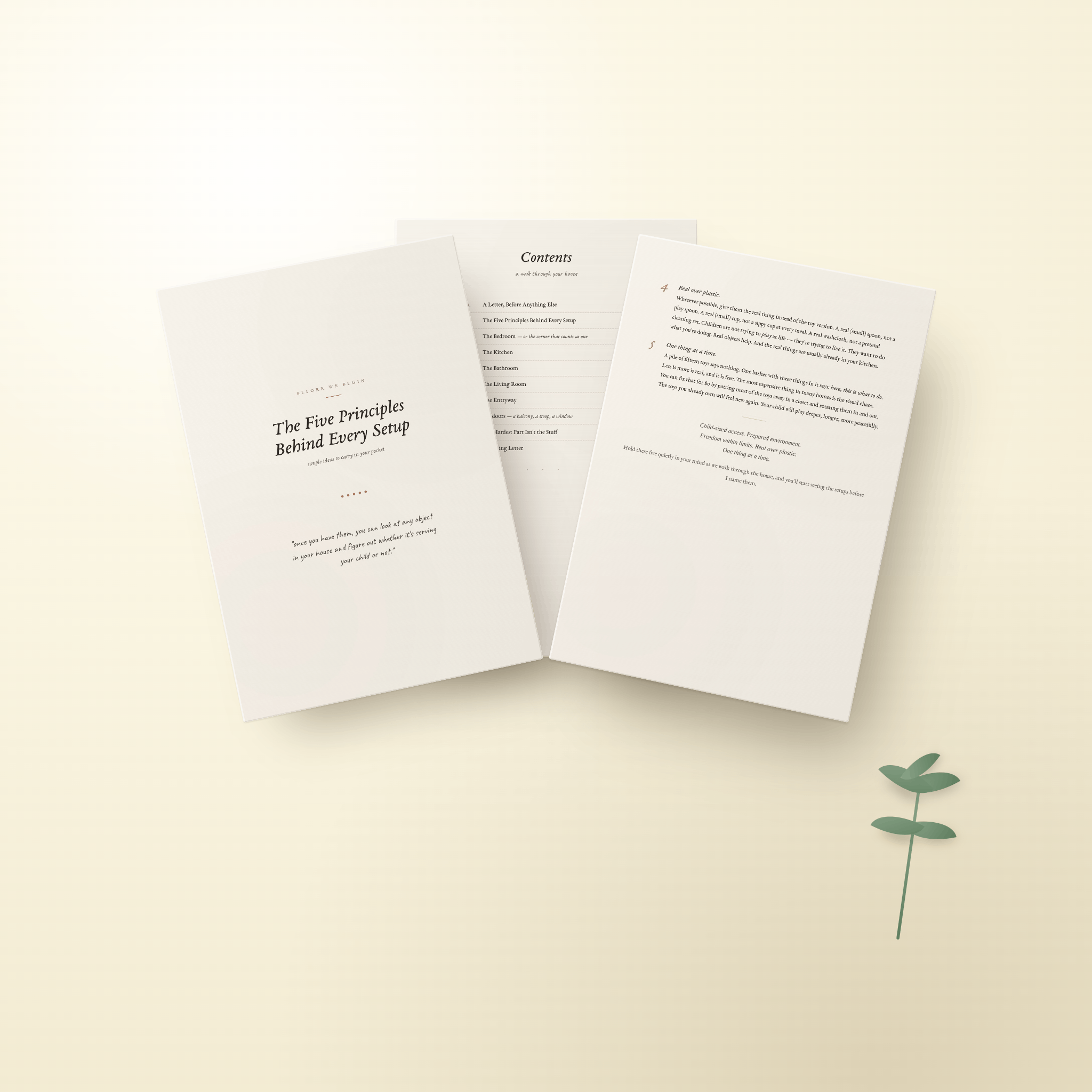 The $0 Montessori Home: Room-by-Room Setup Guide for Real Homes (PDF)