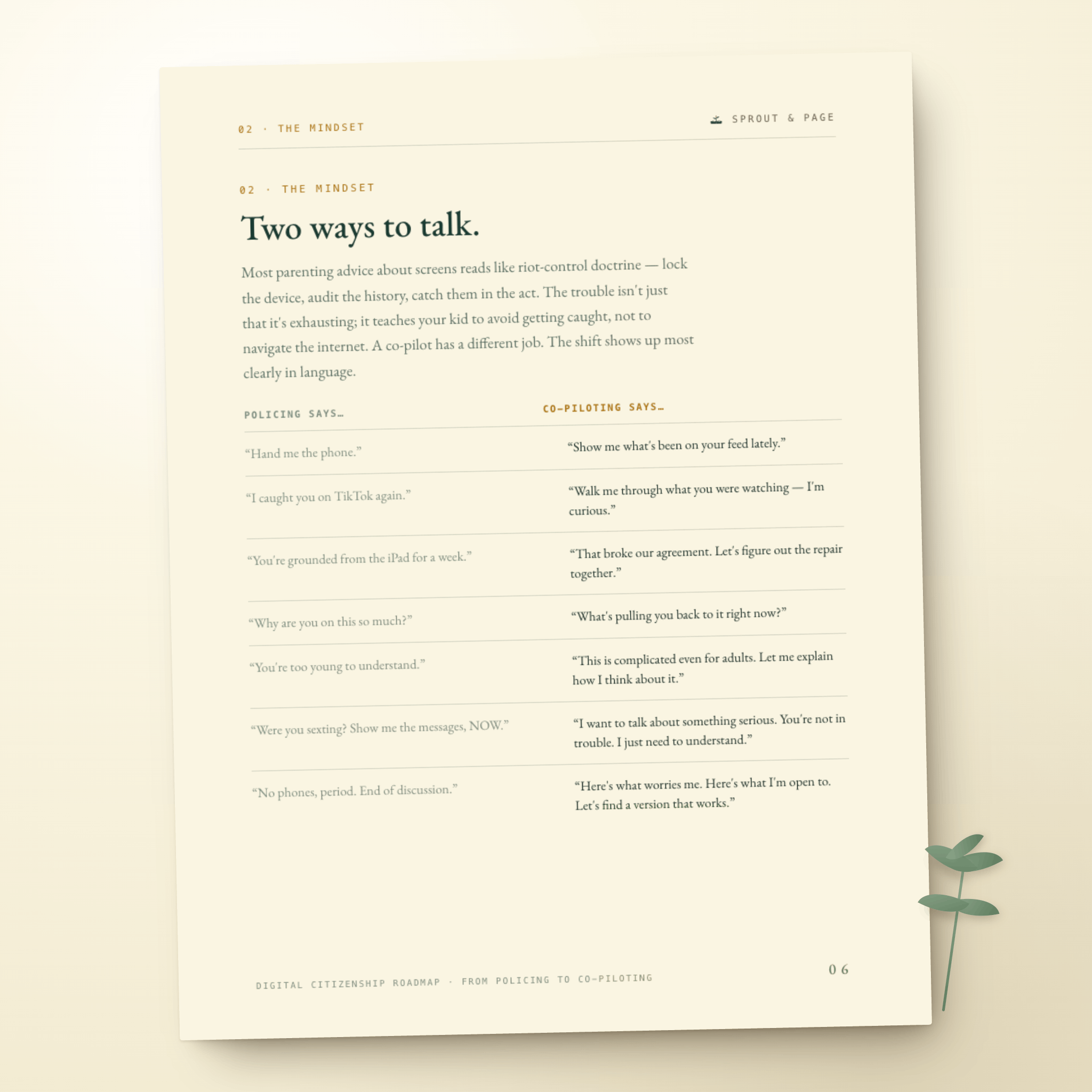 Digital Citizenship Roadmap — Family Screen Time & Phone Guide