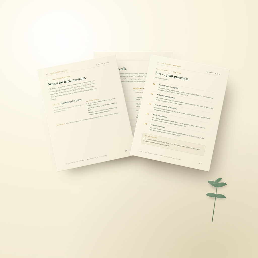Digital Citizenship Roadmap — Family Screen Time & Phone Guide